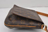 Authentic Louis Vuitton Monogram Musette Tango Shoulder Bag M51257 LV 8862J