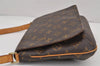 Authentic Louis Vuitton Monogram Musette Tango Shoulder Bag M51257 LV 8862J