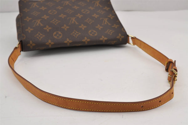 Authentic Louis Vuitton Monogram Musette Tango Shoulder Bag M51257 LV 8862J