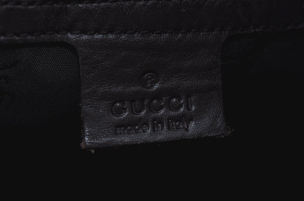 Authentic GUCCI GG Crystal Hysteria Tote Hand Bag PVC Leather 197021 Brown 8863H