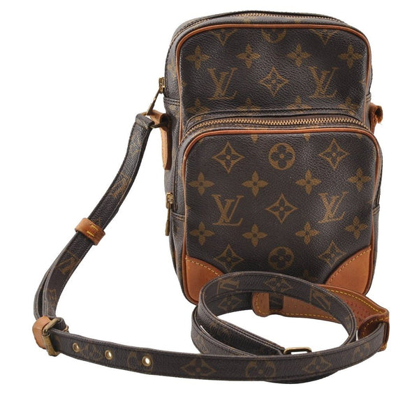 Authentic Louis Vuitton Monogram Amazone Shoulder Cross Bag M45236 Junk 8863I