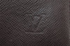Auth Louis Vuitton Taiga Serviette Moskova Briefcase Purple M30036 Junk 8864I