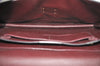 Auth Louis Vuitton Taiga Serviette Moskova Briefcase Purple M30036 Junk 8864I