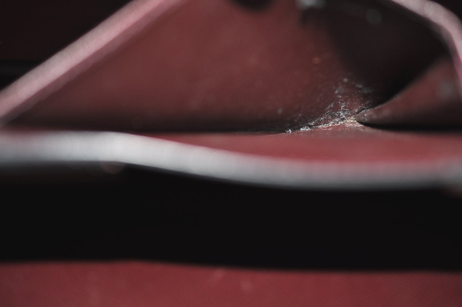 Auth Louis Vuitton Taiga Serviette Moskova Briefcase Purple M30036 Junk 8864I