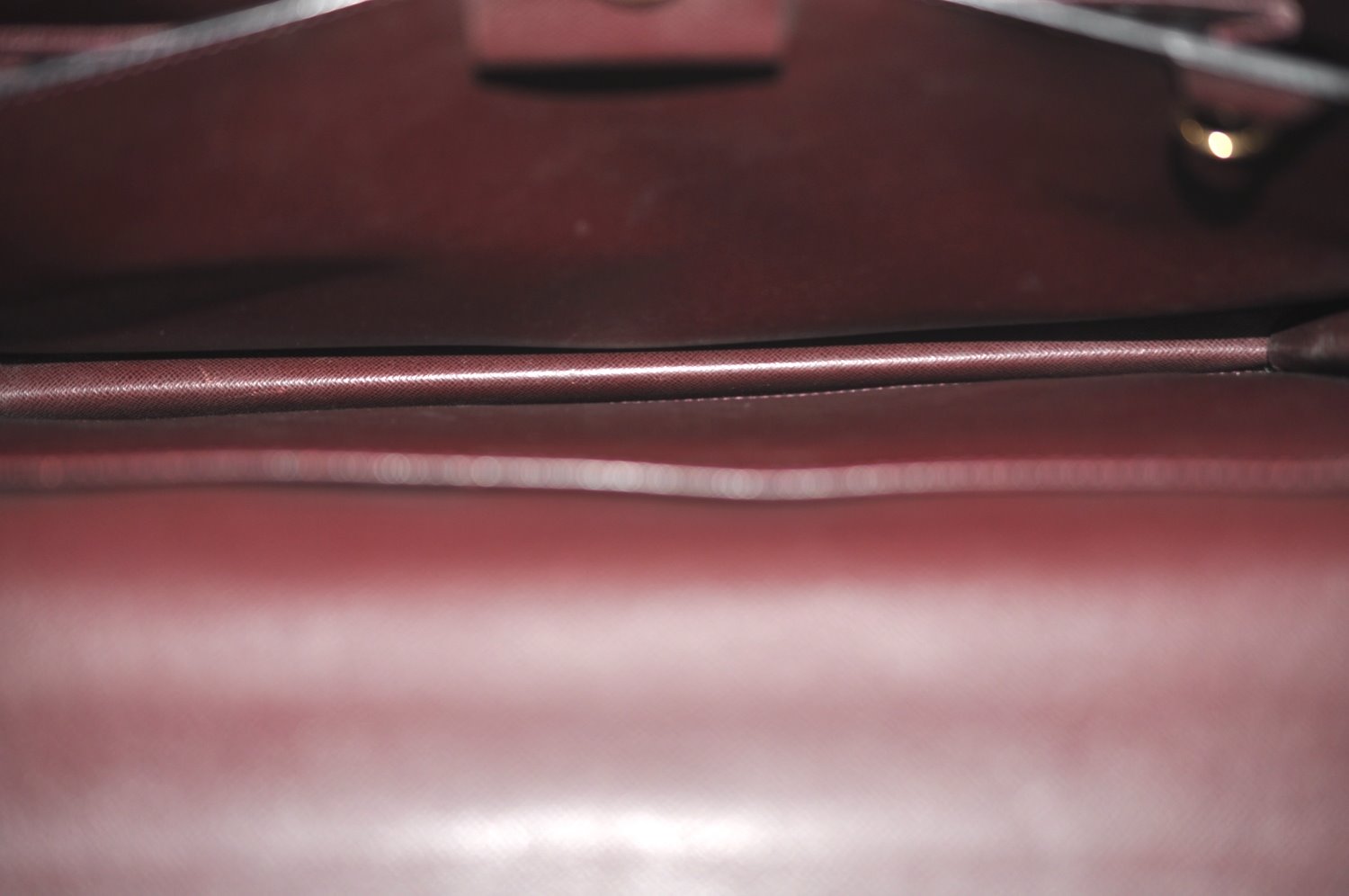 Auth Louis Vuitton Taiga Serviette Moskova Briefcase Purple M30036 Junk 8864I