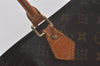 Authentic Louis Vuitton Monogram Sac Plat Hand Tote Bag M51140 LV Junk 8865I