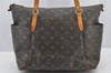 Authentic Louis Vuitton Monogram Totally MM Shoulder Tote Bag M41015 Junk 8866I