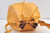 Authentic Louis Vuitton Epi Petit Noe Drawstring Bag Yellow M44109 LV 8866J