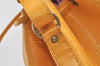 Authentic Louis Vuitton Epi Petit Noe Drawstring Bag Yellow M44109 LV 8866J