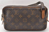 Auth Louis Vuitton Monogram Marly Bandouliere Shoulder Cross Bag M51828 LV 8867I