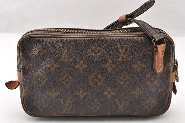 Auth Louis Vuitton Monogram Marly Bandouliere Shoulder Cross Bag M51828 LV 8867I