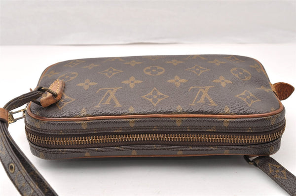 Auth Louis Vuitton Monogram Marly Bandouliere Shoulder Cross Bag M51828 LV 8867I