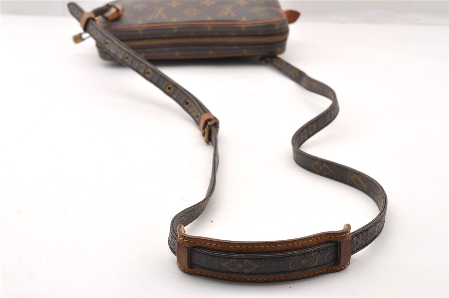 Auth Louis Vuitton Monogram Marly Bandouliere Shoulder Cross Bag M51828 LV 8867I