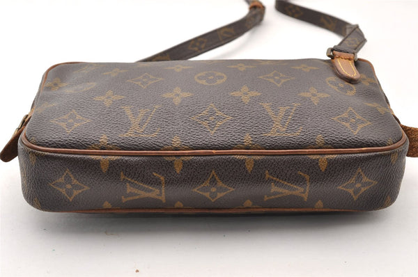 Auth Louis Vuitton Monogram Marly Bandouliere Shoulder Cross Bag M51828 LV 8867I