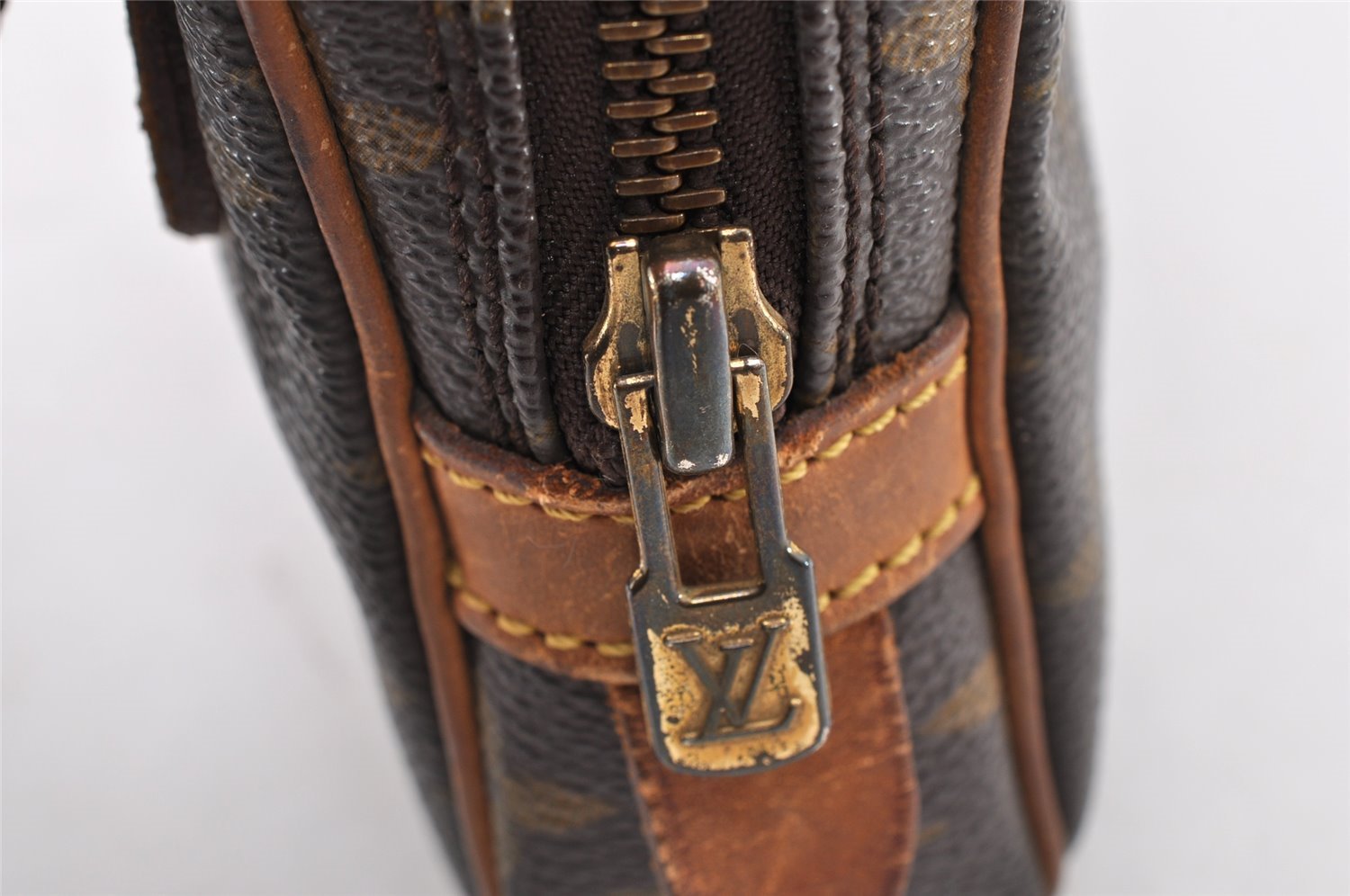 Auth Louis Vuitton Monogram Marly Bandouliere Shoulder Cross Bag M51828 LV 8867I