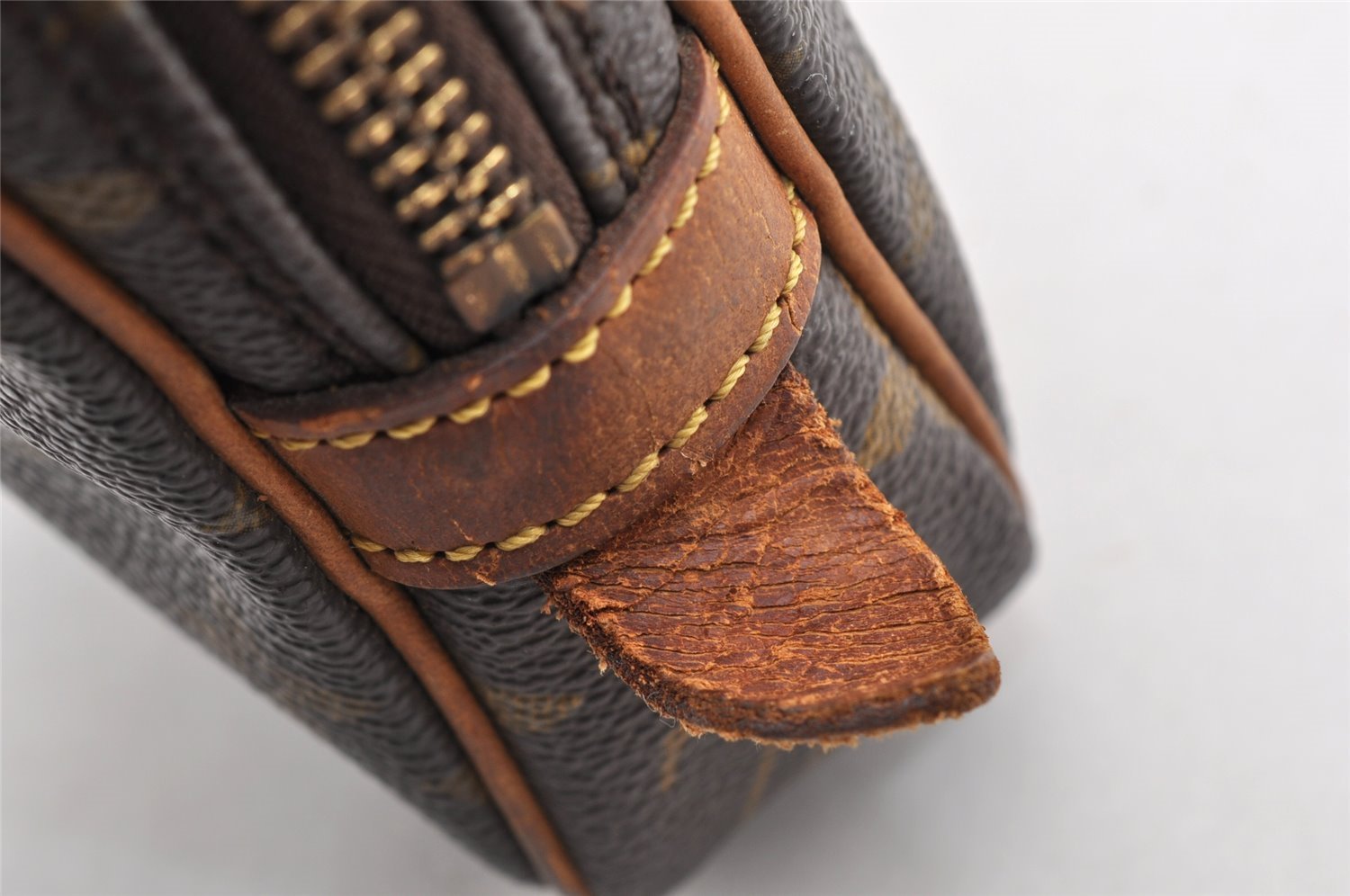 Auth Louis Vuitton Monogram Marly Bandouliere Shoulder Cross Bag M51828 LV 8867I