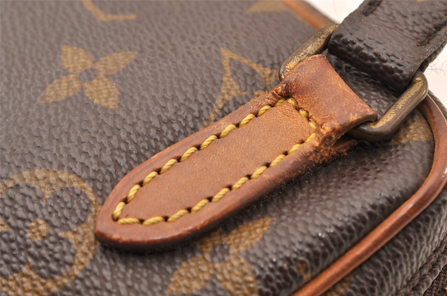 Auth Louis Vuitton Monogram Marly Bandouliere Shoulder Cross Bag M51828 LV 8867I