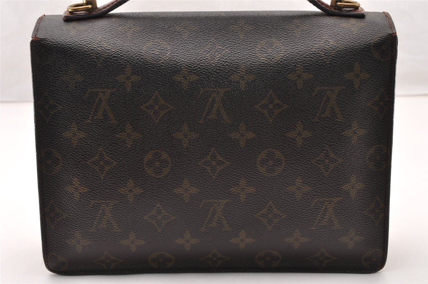 Authentic Louis Vuitton Monogram Monceau 2Way Shoulder Hand Bag M51187 LV 8869I
