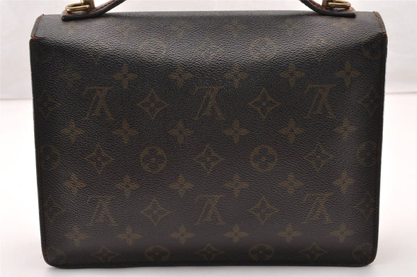 Authentic Louis Vuitton Monogram Monceau 2Way Shoulder Hand Bag M51187 LV 8869I
