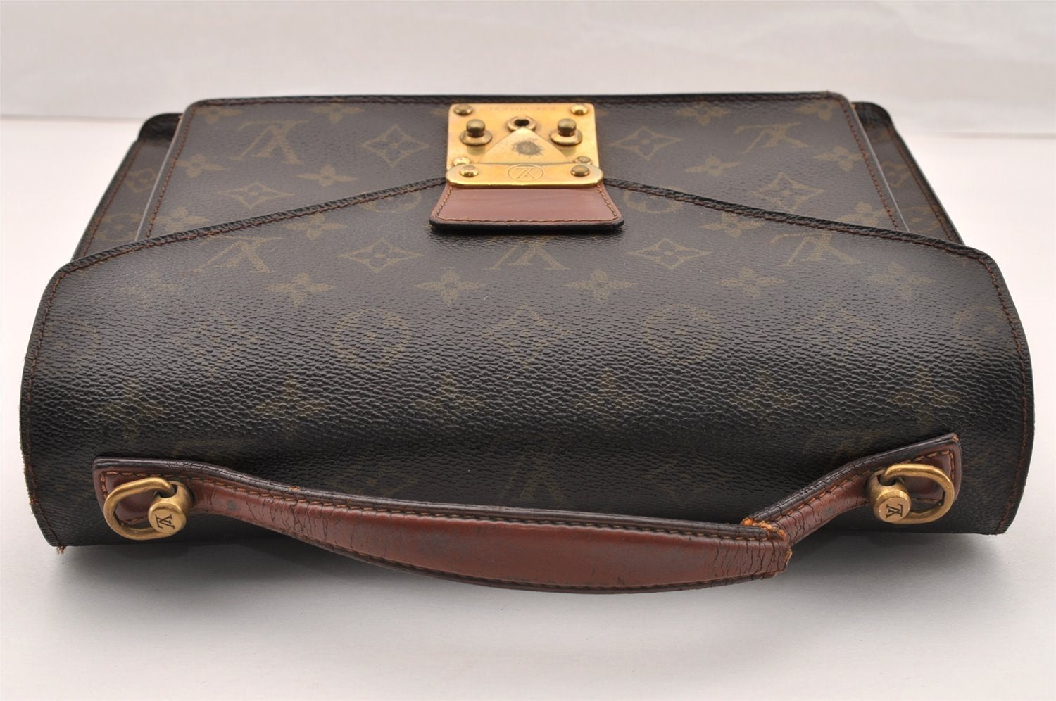 Authentic Louis Vuitton Monogram Monceau 2Way Shoulder Hand Bag M51187 LV 8869I