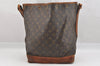 Authentic Louis Vuitton Monogram Noe Shoulder Drawstring Bag M42224 LV 8870I