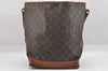 Authentic Louis Vuitton Monogram Noe Shoulder Drawstring Bag M42224 LV 8870I