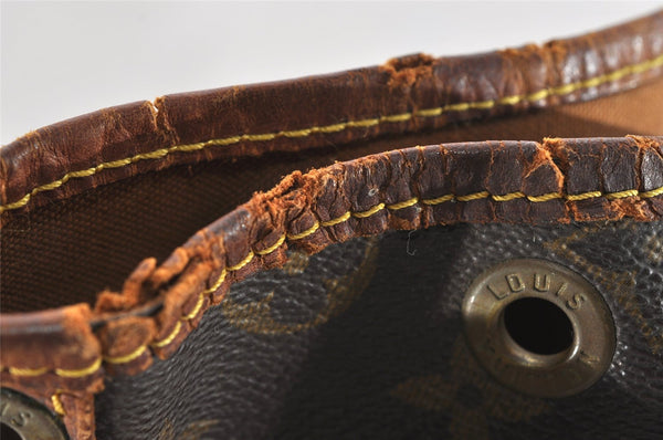 Authentic Louis Vuitton Monogram Noe Shoulder Drawstring Bag M42224 LV 8870I