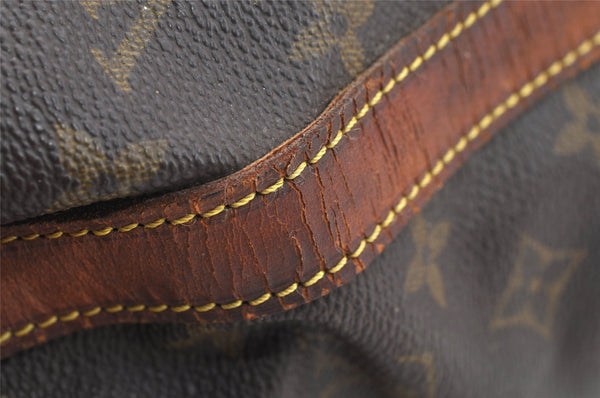 Authentic Louis Vuitton Monogram Noe Shoulder Drawstring Bag M42224 LV 8870I