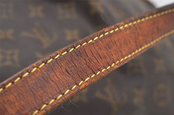 Authentic Louis Vuitton Monogram Noe Shoulder Drawstring Bag M42224 LV 8870I