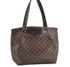 Authentic Louis Vuitton Damier Westminster GM Hand Bag N41103 LV Junk 8870J