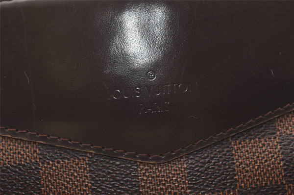 Authentic Louis Vuitton Damier Westminster GM Hand Bag N41103 LV Junk 8870J