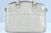 Authentic Louis Vuitton Epi Passy PM Hand Bag Purse White M5926J LV 8873G