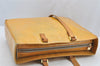 Authentic Louis Vuitton Vernis Columbus Tote Bag Yellow M91028 LV Junk 8873I