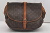 Authentic Louis Vuitton Monogram Saumur 35 Shoulder Cross Bag M42254 LV 8874I