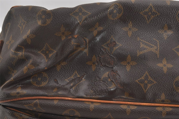 Authentic Louis Vuitton Monogram Saumur 35 Shoulder Cross Bag M42254 LV 8874I