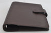 Authentic Louis Vuitton Epi Agenda PM Notebook Cover Brown R2005D LV 8874J