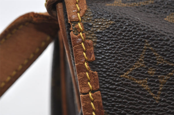 Authentic Louis Vuitton Monogram Saumur 30 Shoulder Cross Bag M42256 LV 8875I