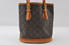 Authentic Louis Vuitton Monogram Bucket PM Shoulder Tote Bag M42238 LV 8876I