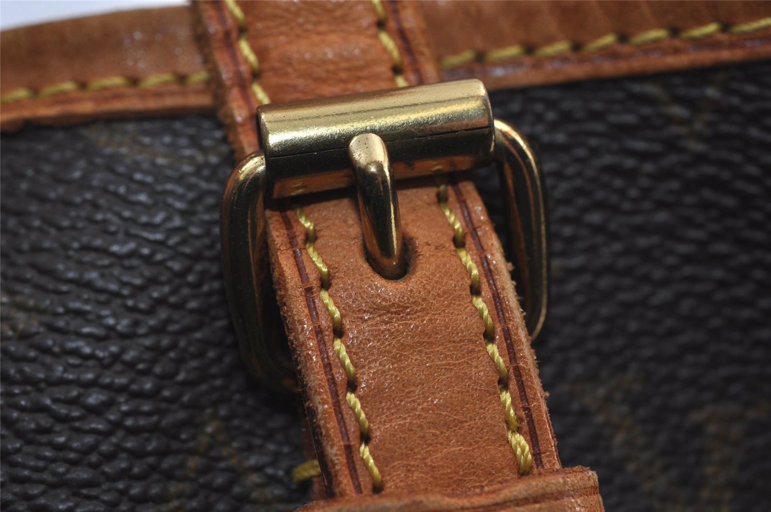 Authentic Louis Vuitton Monogram Bucket PM Shoulder Tote Bag M42238 LV 8876I