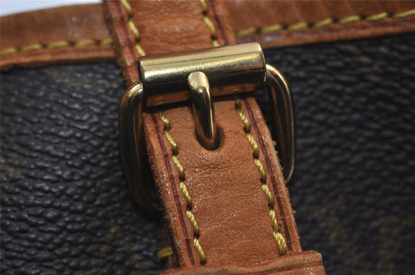 Authentic Louis Vuitton Monogram Bucket PM Shoulder Tote Bag M42238 LV 8876I