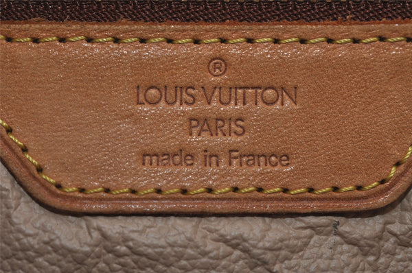 Authentic Louis Vuitton Monogram Bucket PM Shoulder Tote Bag M42238 LV 8876I
