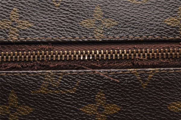 Authentic Louis Vuitton Monogram Pochette Sport Clutch Hand Bag Old Model 8877I