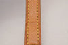 Authentic Louis Vuitton Leather Shoulder Strap Beige 40.6-47.6" LV 8878J