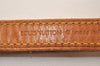 Authentic Louis Vuitton Leather Shoulder Strap Beige 40.6-47.6" LV 8878J