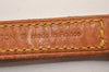 Authentic Louis Vuitton Leather Shoulder Strap Beige 40.6-47.6" LV 8878J