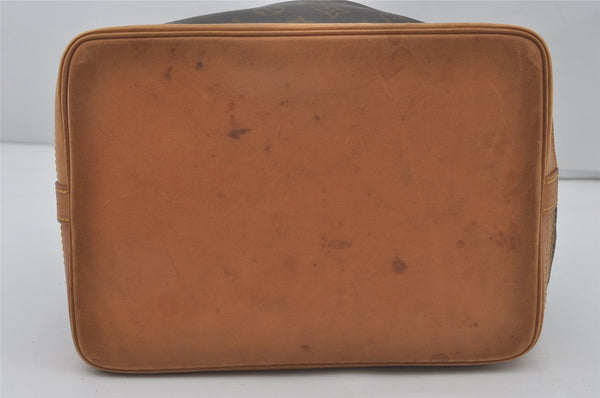 Authentic Louis Vuitton Monogram Noe Shoulder Drawstring Bag M42224 Junk 8879I