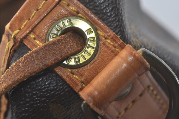 Authentic Louis Vuitton Monogram Noe Shoulder Drawstring Bag M42224 Junk 8879I