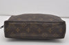 Auth Louis Vuitton Monogram Trousse Toilette 23 Clutch Hand Bag Old Model 8880I
