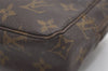 Auth Louis Vuitton Monogram Trousse Toilette 23 Clutch Hand Bag Old Model 8880I