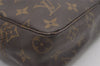 Auth Louis Vuitton Monogram Trousse Toilette 23 Clutch Hand Bag Old Model 8880I